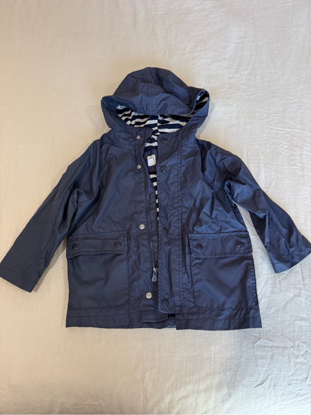 Gap Baby Jacket Blue & White Size 3 years